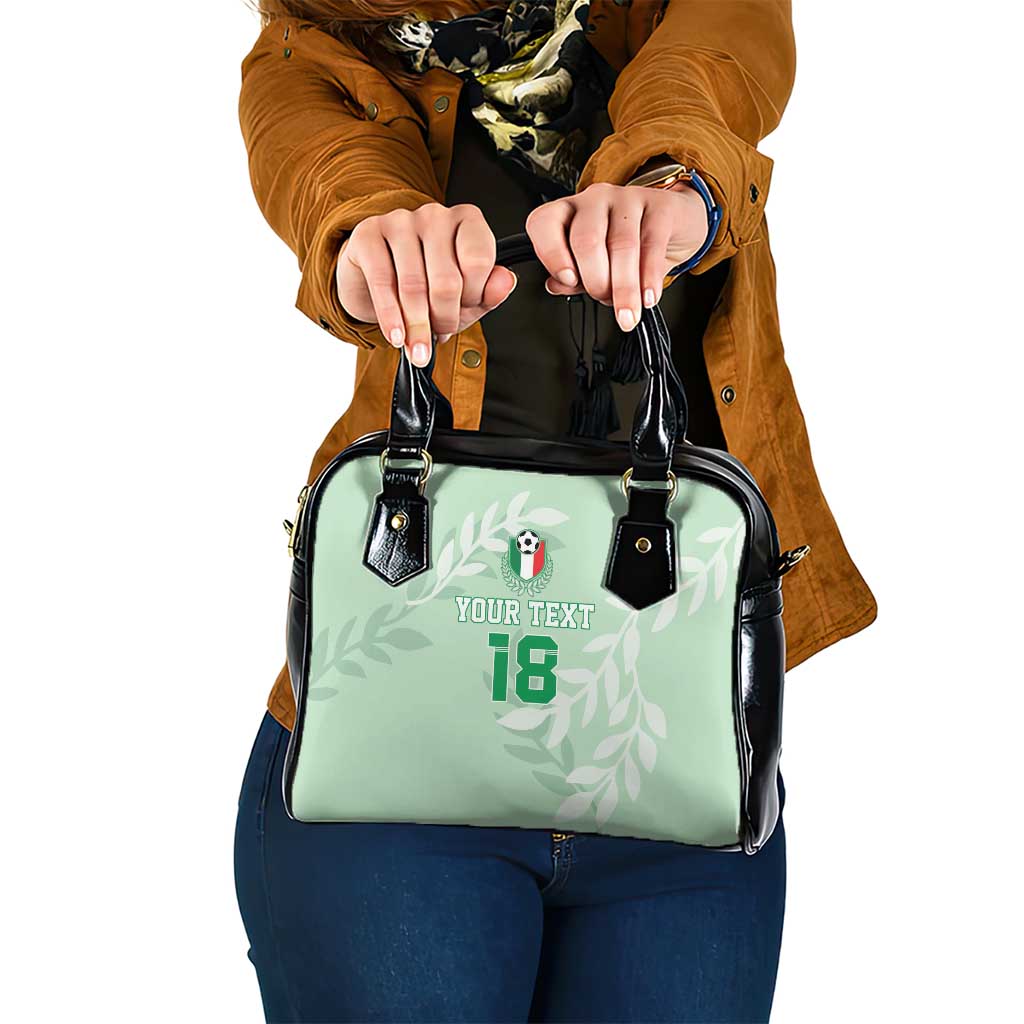 Custom Italy Football Shoulder Handbag Nazionale di calcio dell'Italia LT18
