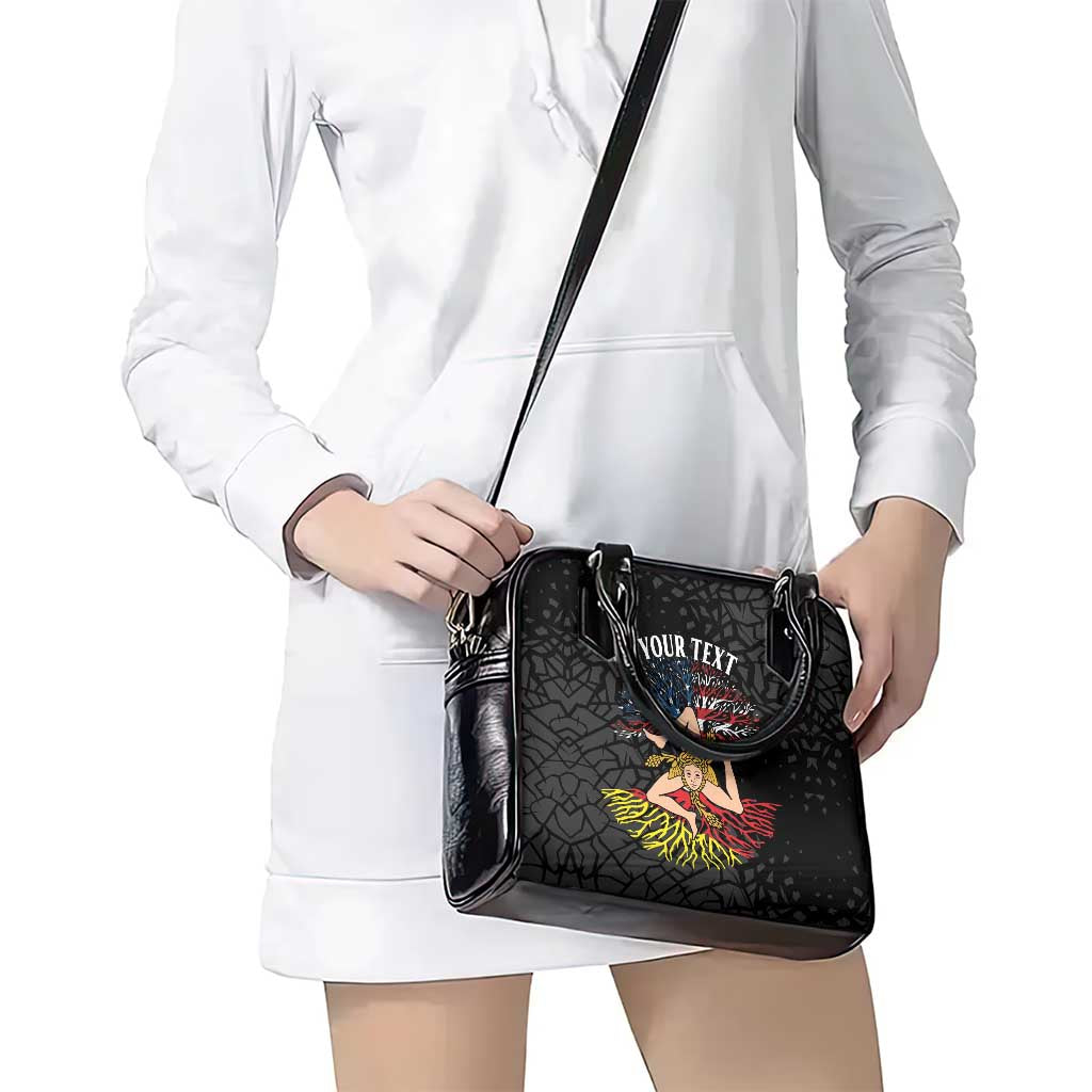 Personalized Sicilian Roots American Heritage Month Shoulder Handbag LT18