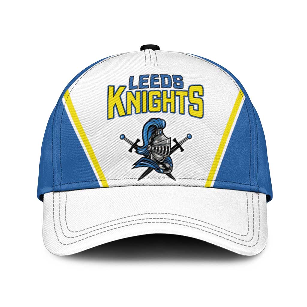 West Knights of Yorkshire Classic Cap Skate Hard Hit Harder White Version LT18