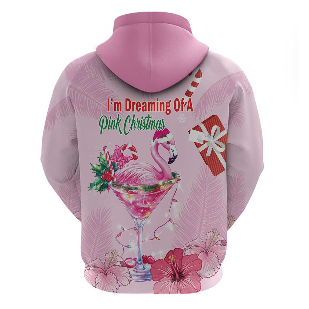 Bahamas Flamingo Christmas Hoodie Merry Flocking LT18