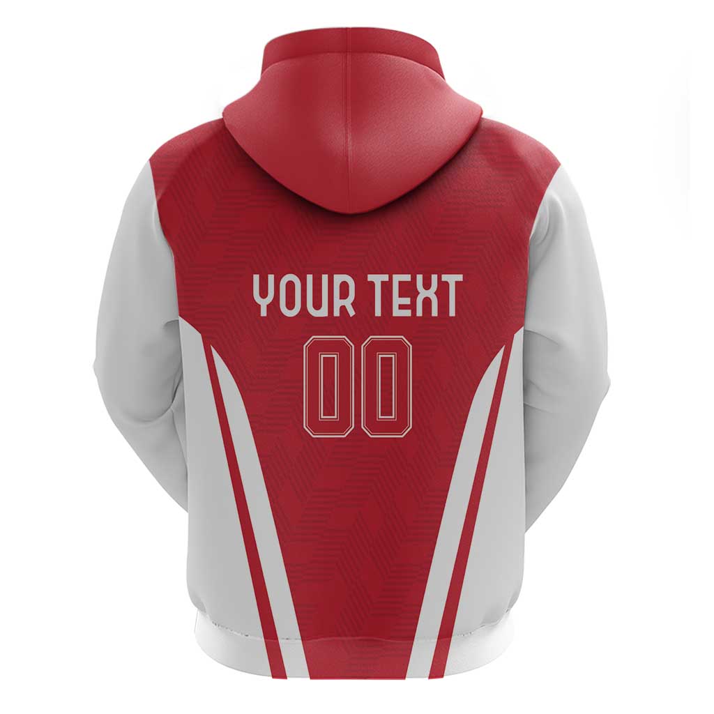 Custom Austria Football Hoodie Das Team With Eagle Mascot LT18