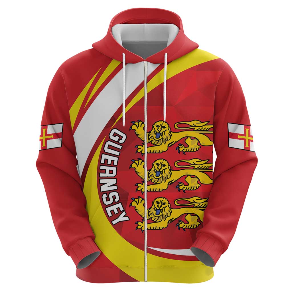 Guernsey Coat Of Arms Hoodie Sporty Style LT18