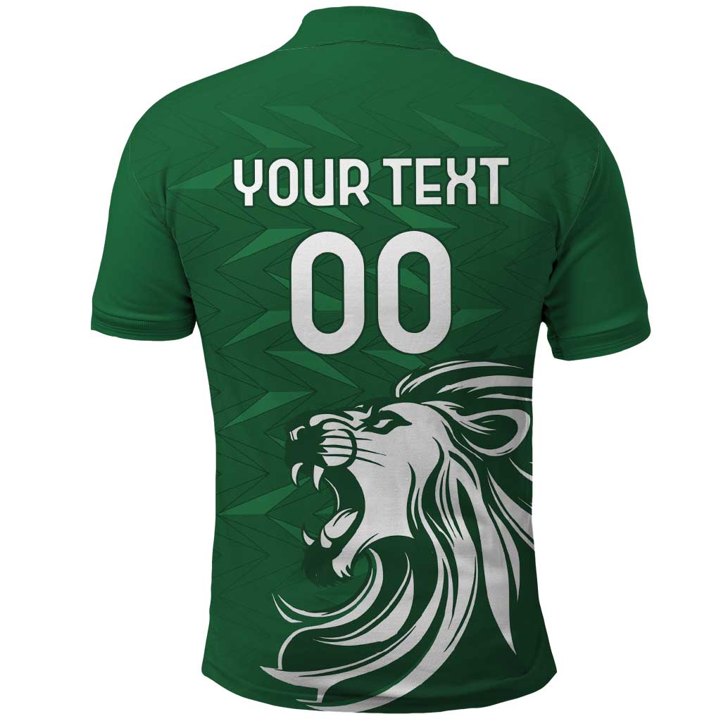 Custom Guernsey Football Polo Shirt Go Champions LT18