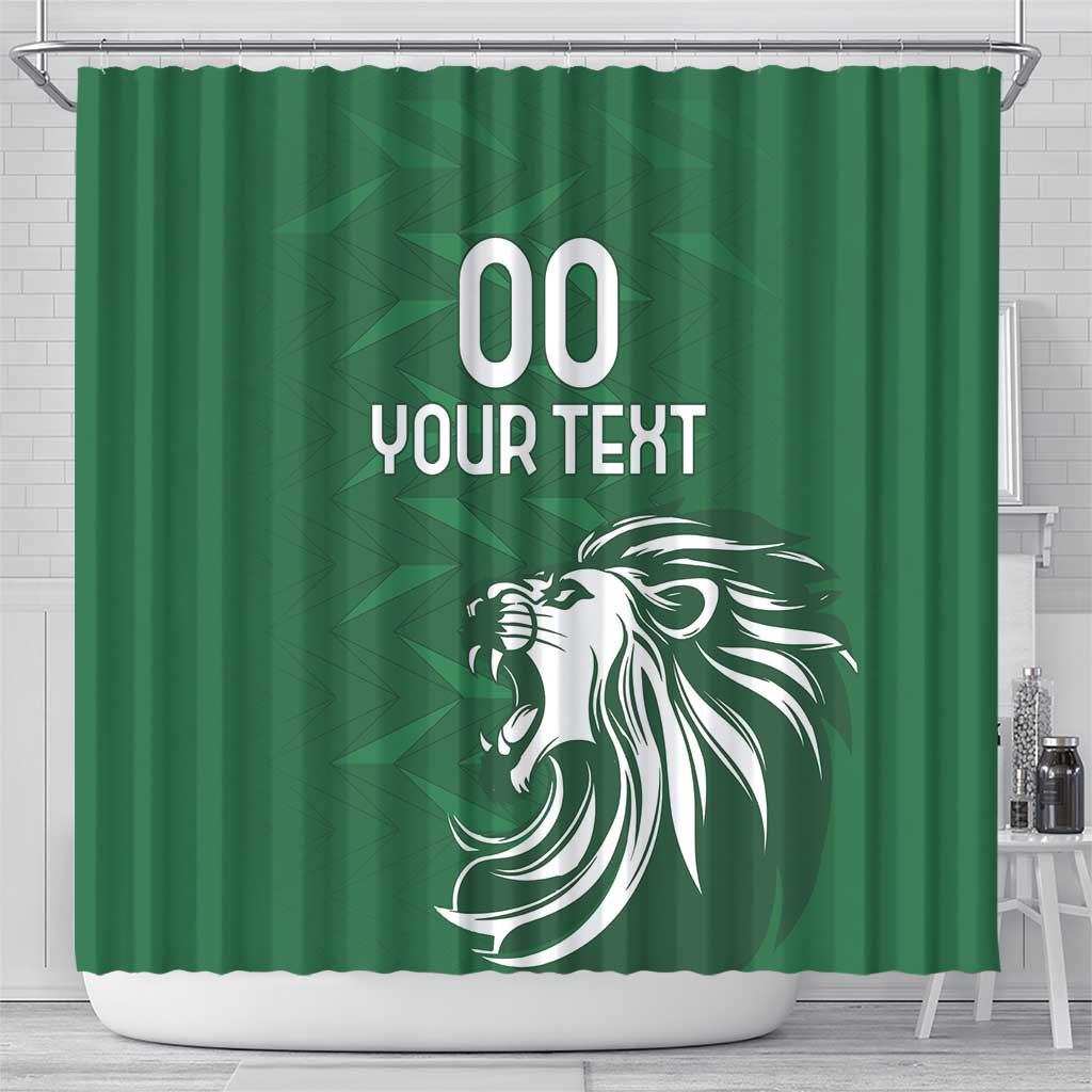 Custom Guernsey Football Shower Curtain Go Champions LT18