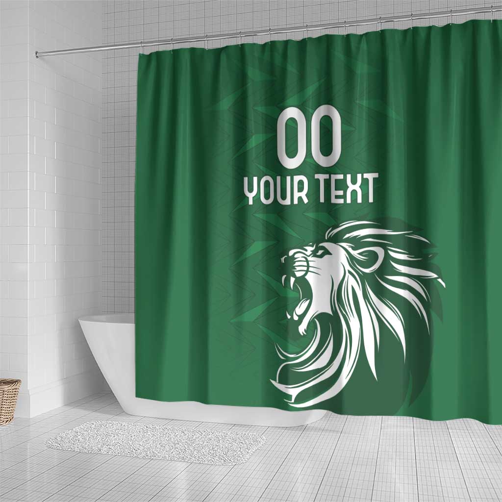 Custom Guernsey Football Shower Curtain Go Champions LT18