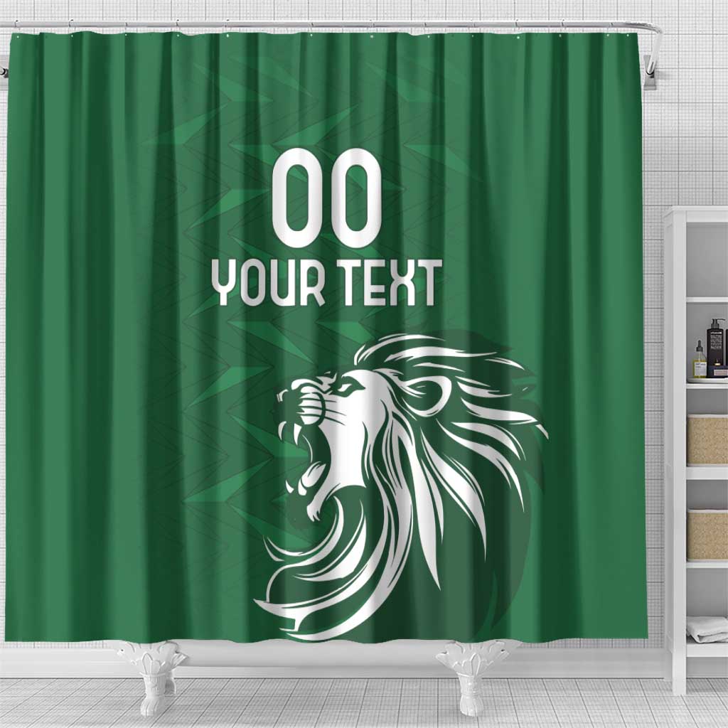 Custom Guernsey Football Shower Curtain Go Champions LT18