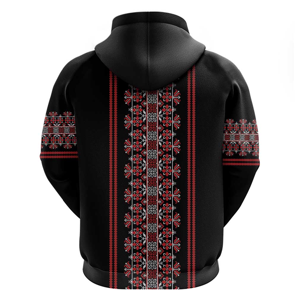 Traditional Spring Martisor Day Hoodie Romanian Embroidery Patterns LT18