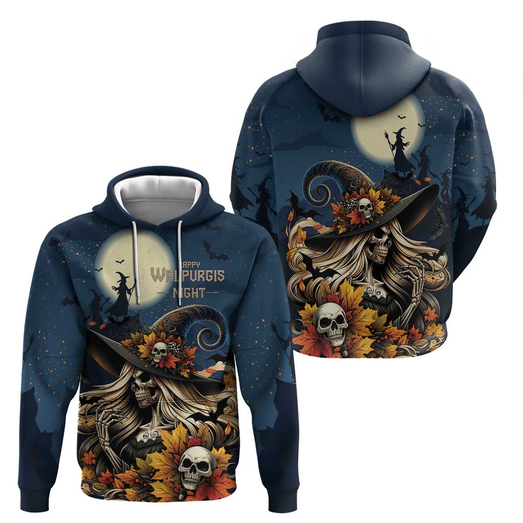 Happy Walpurgis Night Hoodie Skull Witch Spooky Style LT18