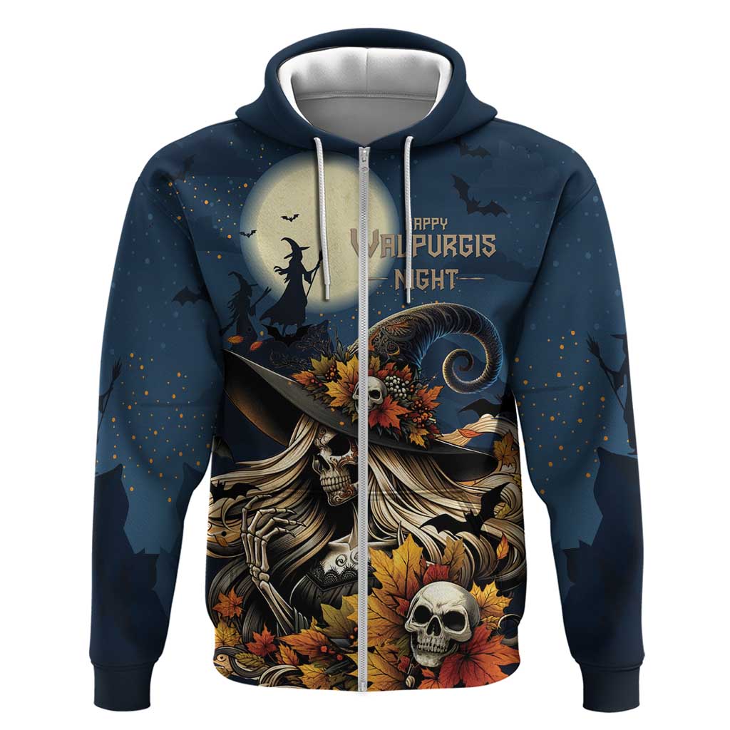 Happy Walpurgis Night Hoodie Skull Witch Spooky Style LT18