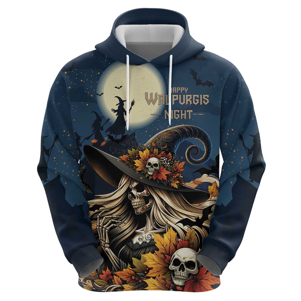 Happy Walpurgis Night Hoodie Skull Witch Spooky Style LT18