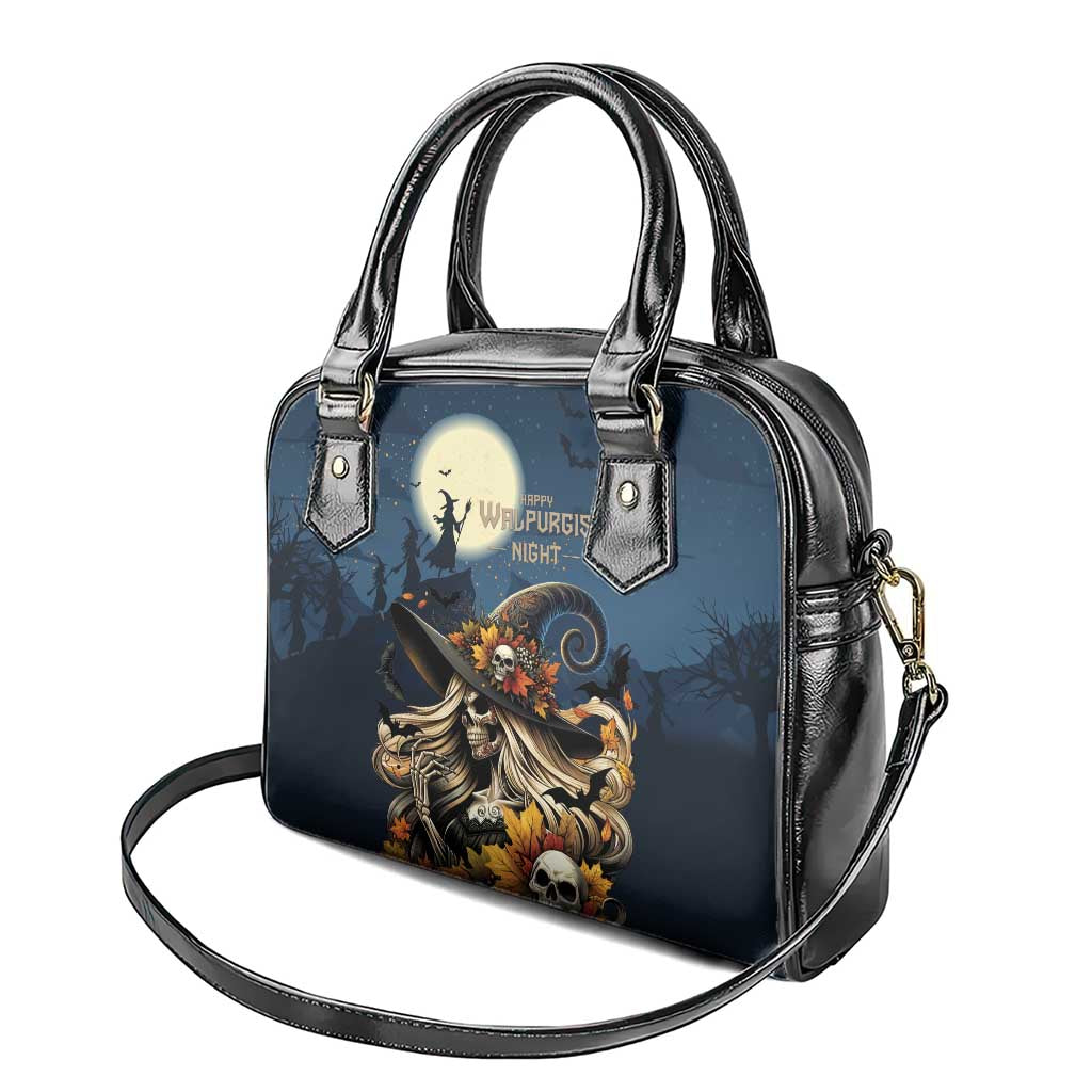 Happy Walpurgis Night Shoulder Handbag Skull Witch Spooky Style LT18