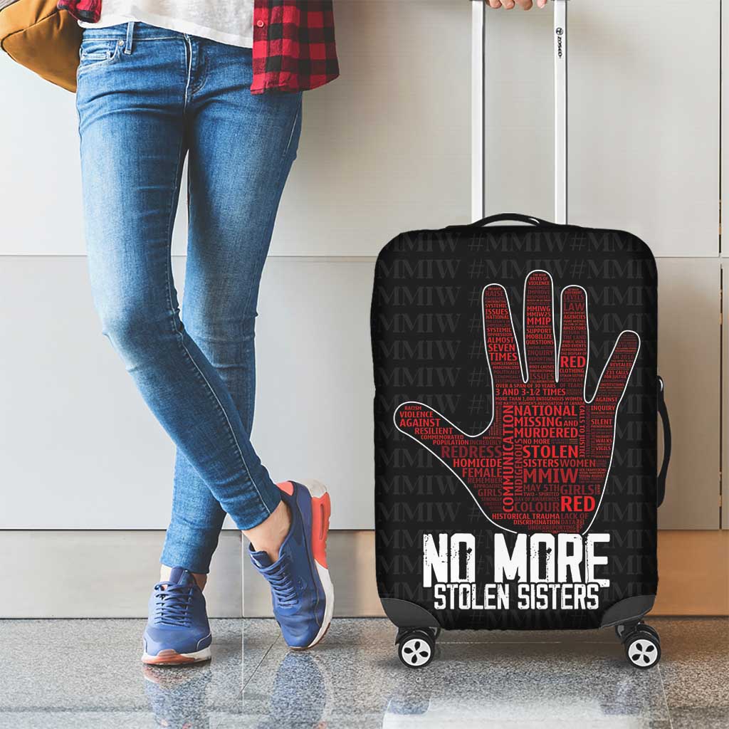MMIW Awareness Day Luggage Cover No More Stolen Sisters LT18
