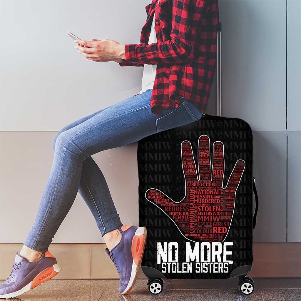 MMIW Awareness Day Luggage Cover No More Stolen Sisters LT18