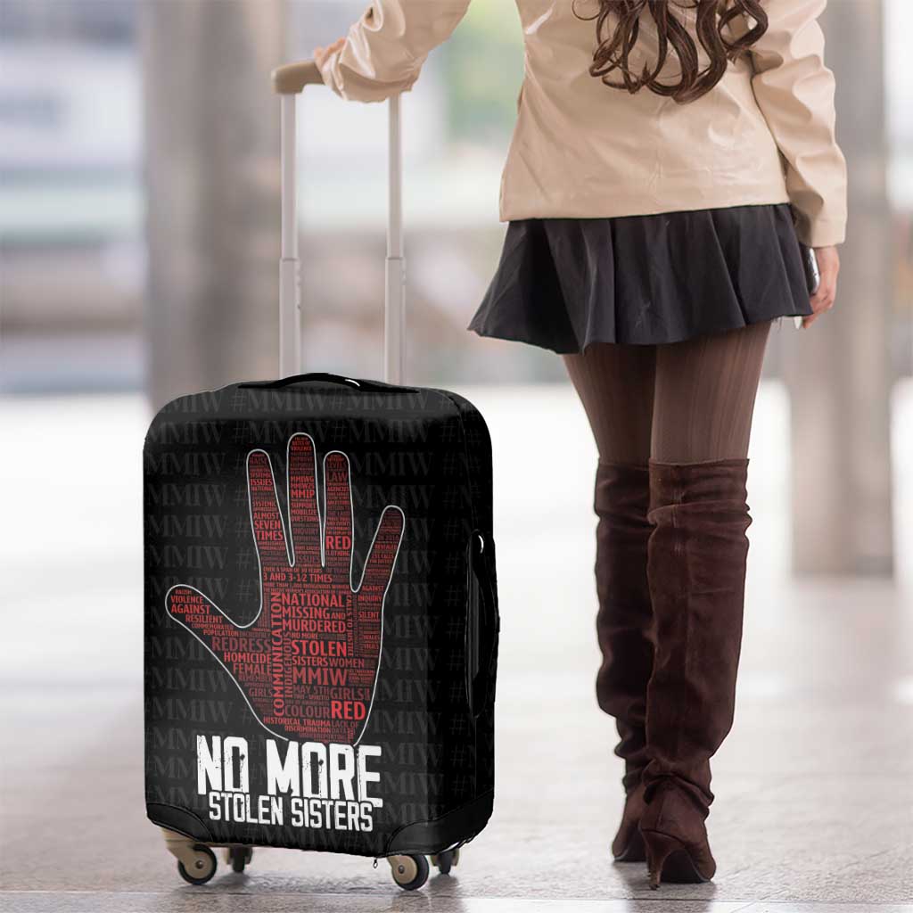 MMIW Awareness Day Luggage Cover No More Stolen Sisters LT18