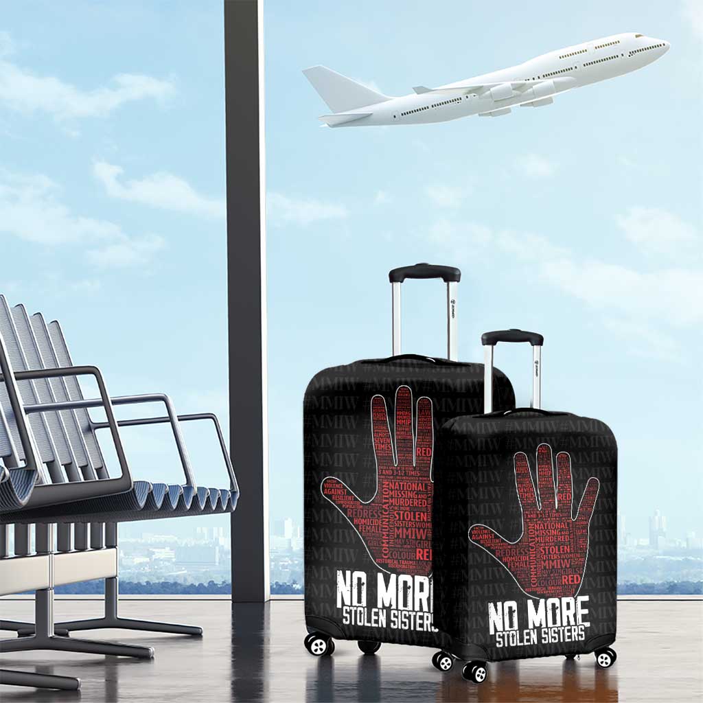 MMIW Awareness Day Luggage Cover No More Stolen Sisters LT18
