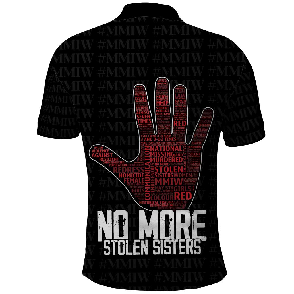 MMIW Awareness Day Polo Shirt No More Stolen Sisters LT18