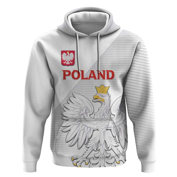 Custom Poland Football Hoodie Bialo-Czerwoni Go Champion LT18