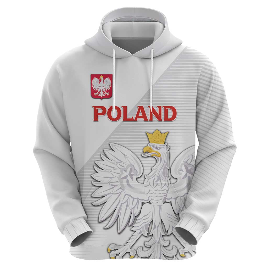 Custom Poland Football Hoodie Bialo-Czerwoni Go Champion LT18