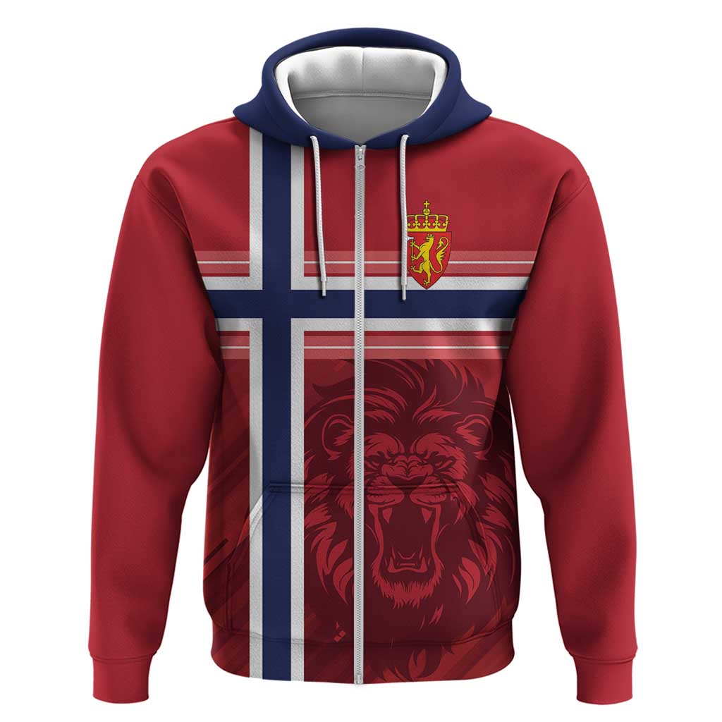Custom Norway Football Hoodie Norges Herrelandslag i Fotball LT18