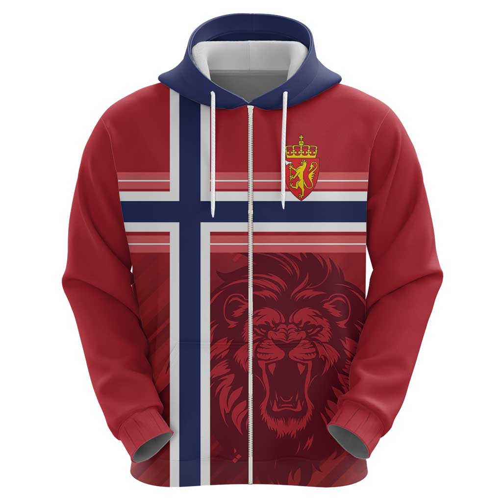 Custom Norway Football Hoodie Norges Herrelandslag i Fotball LT18