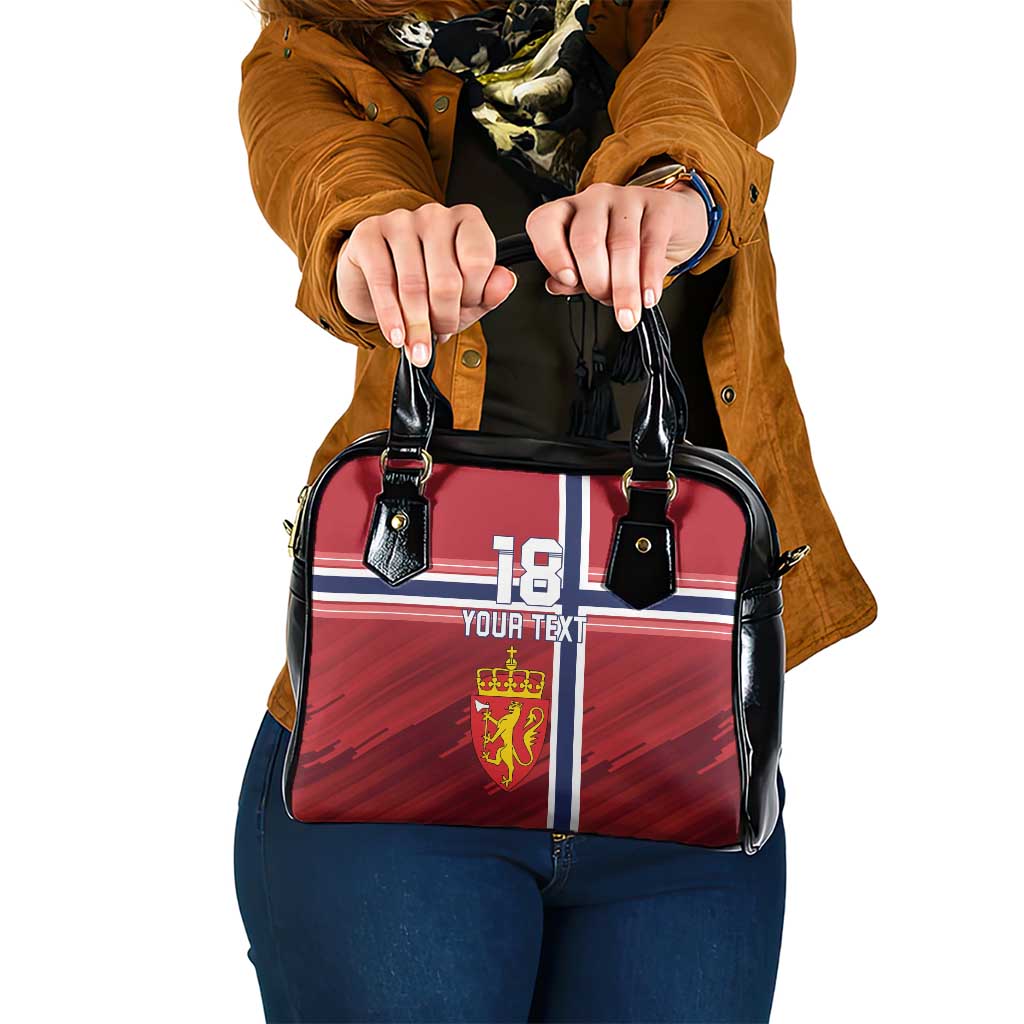 Custom Norway Football Shoulder Handbag Norges Herrelandslag i Fotball LT18