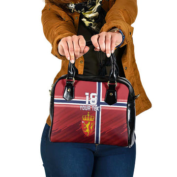 Custom Norway Football Shoulder Handbag Norges Herrelandslag i Fotball LT18