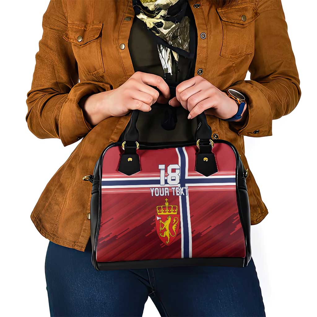 Custom Norway Football Shoulder Handbag Norges Herrelandslag i Fotball LT18