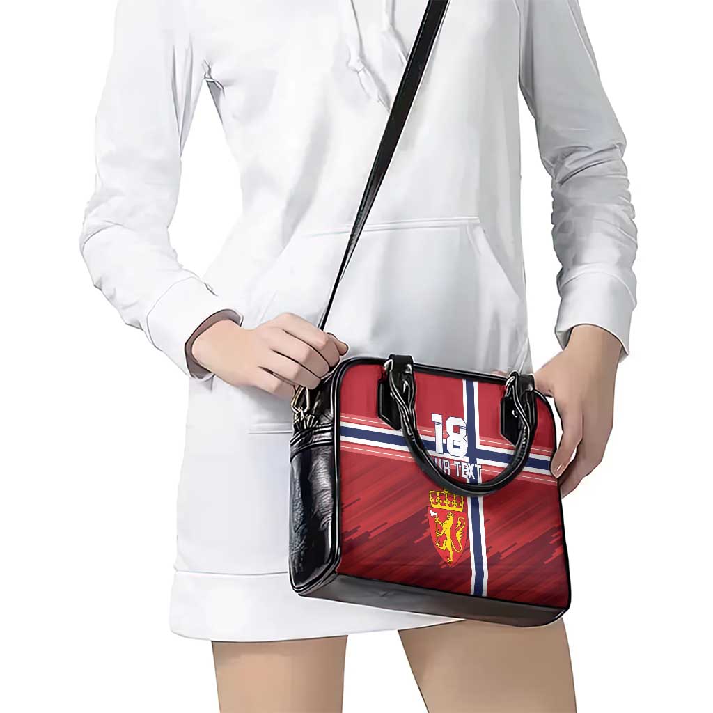 Custom Norway Football Shoulder Handbag Norges Herrelandslag i Fotball LT18