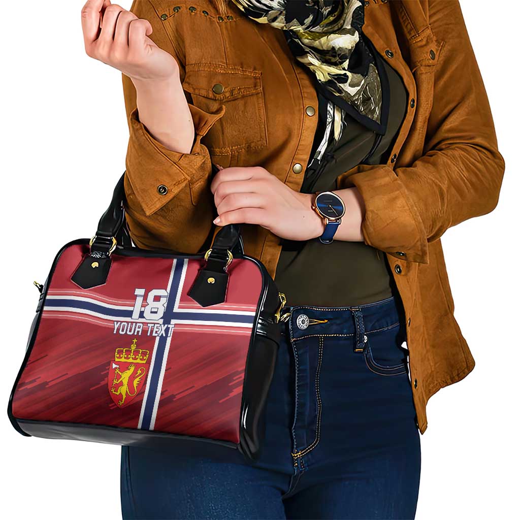 Custom Norway Football Shoulder Handbag Norges Herrelandslag i Fotball LT18