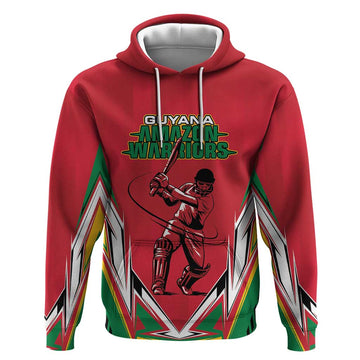 Custom Guyana Cricket Spirit Hoodie Amazon Warriors Inspired LT18
