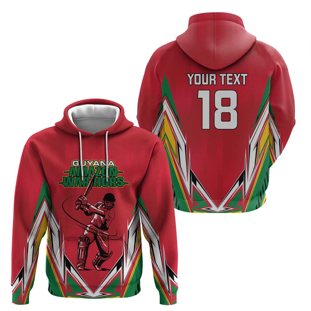 Custom Guyana Cricket Spirit Hoodie Amazon Warriors Inspired LT18