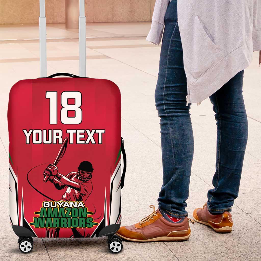 Custom Guyana Cricket Spirit Luggage Cover Amazon Warriors Inspired LT18