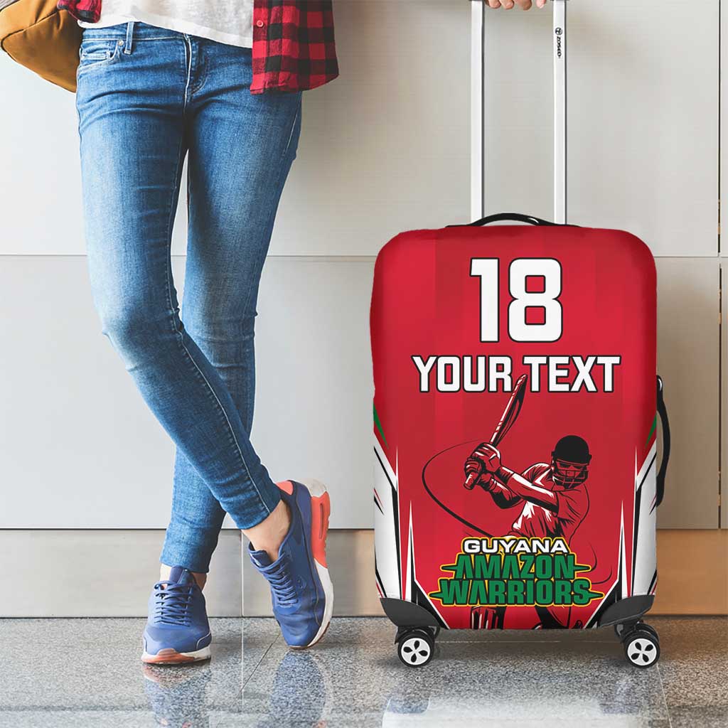 Custom Guyana Cricket Spirit Luggage Cover Amazon Warriors Inspired LT18