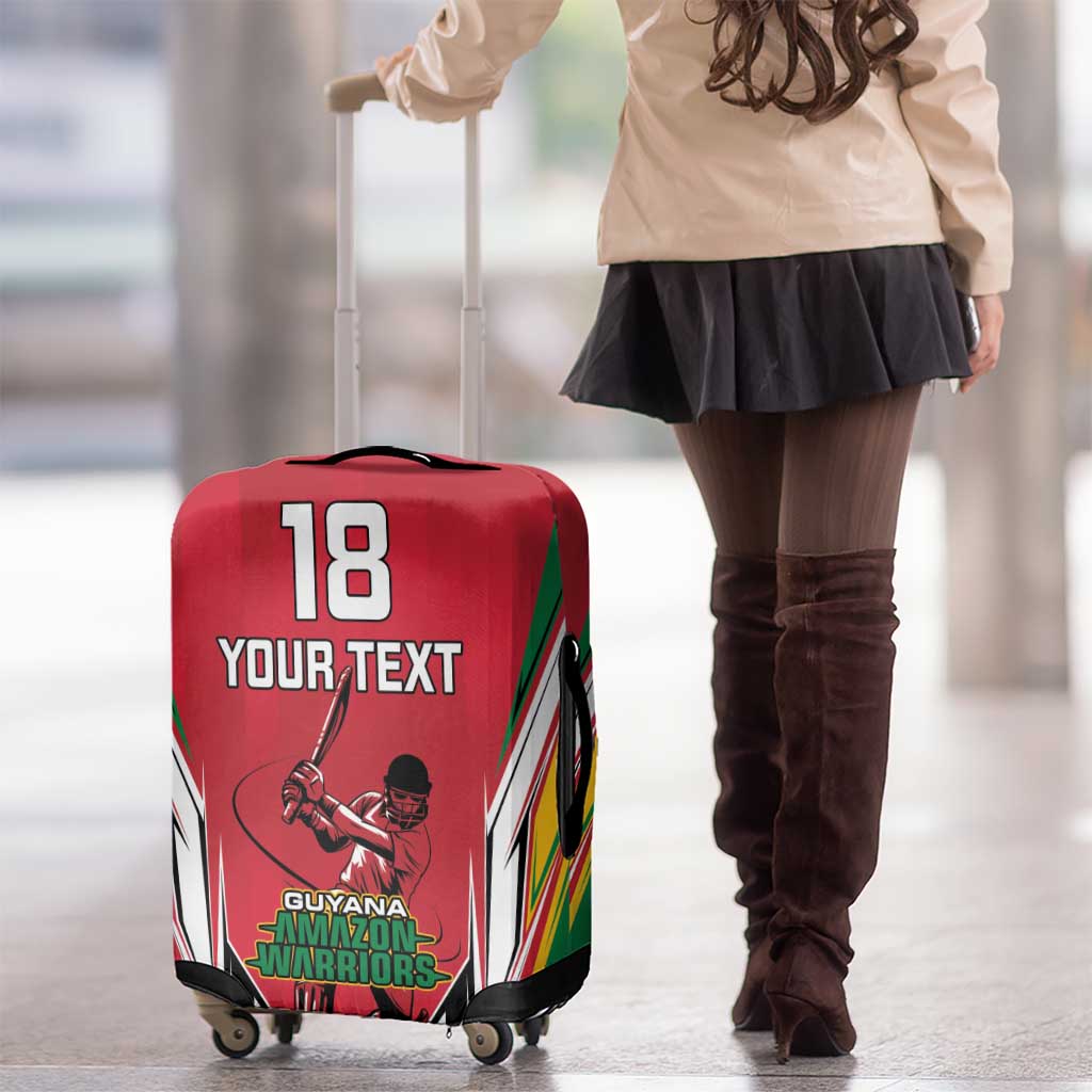 Custom Guyana Cricket Spirit Luggage Cover Amazon Warriors Inspired LT18