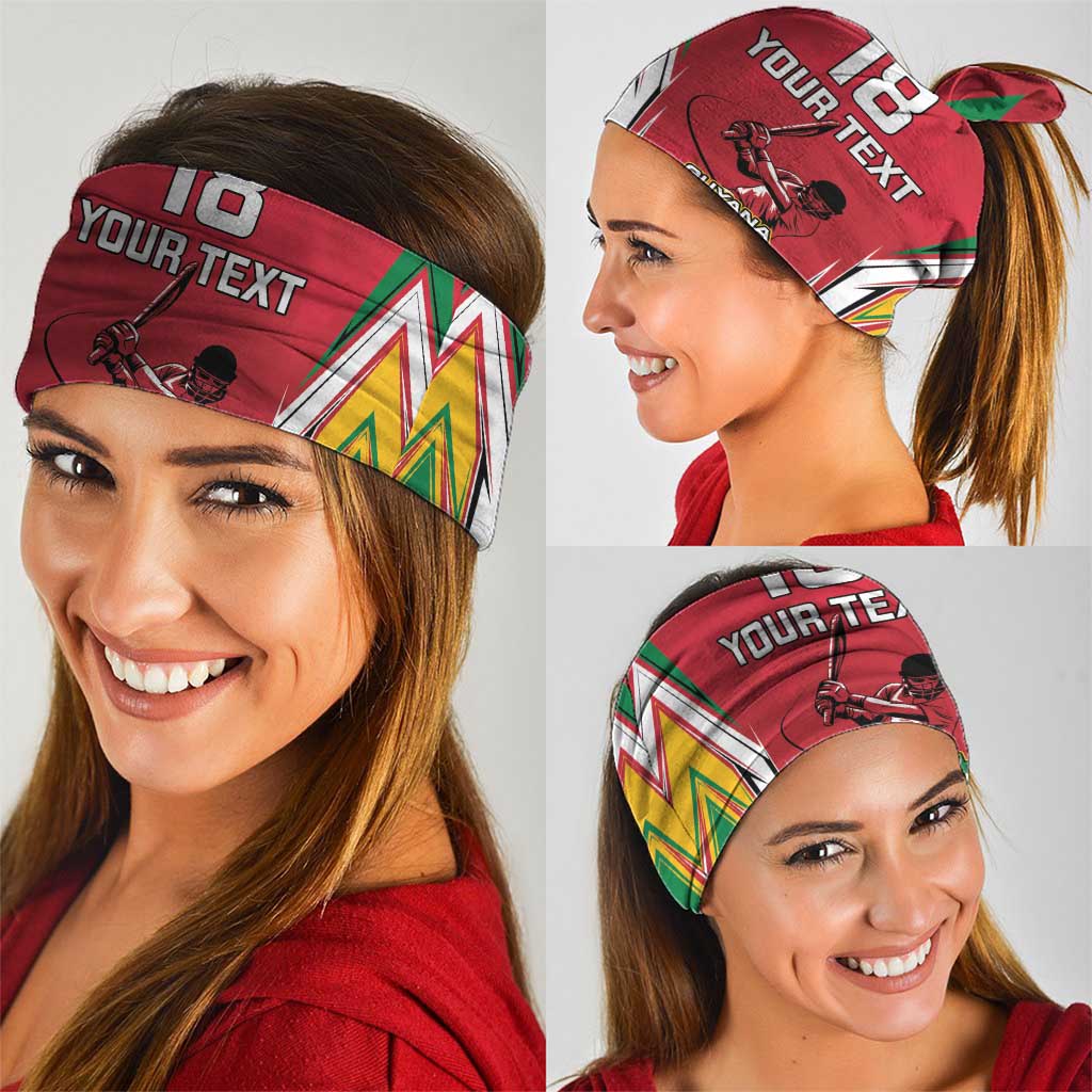 Custom Guyana Cricket Spirit Neck Gaiter Amazon Warriors Inspired LT18