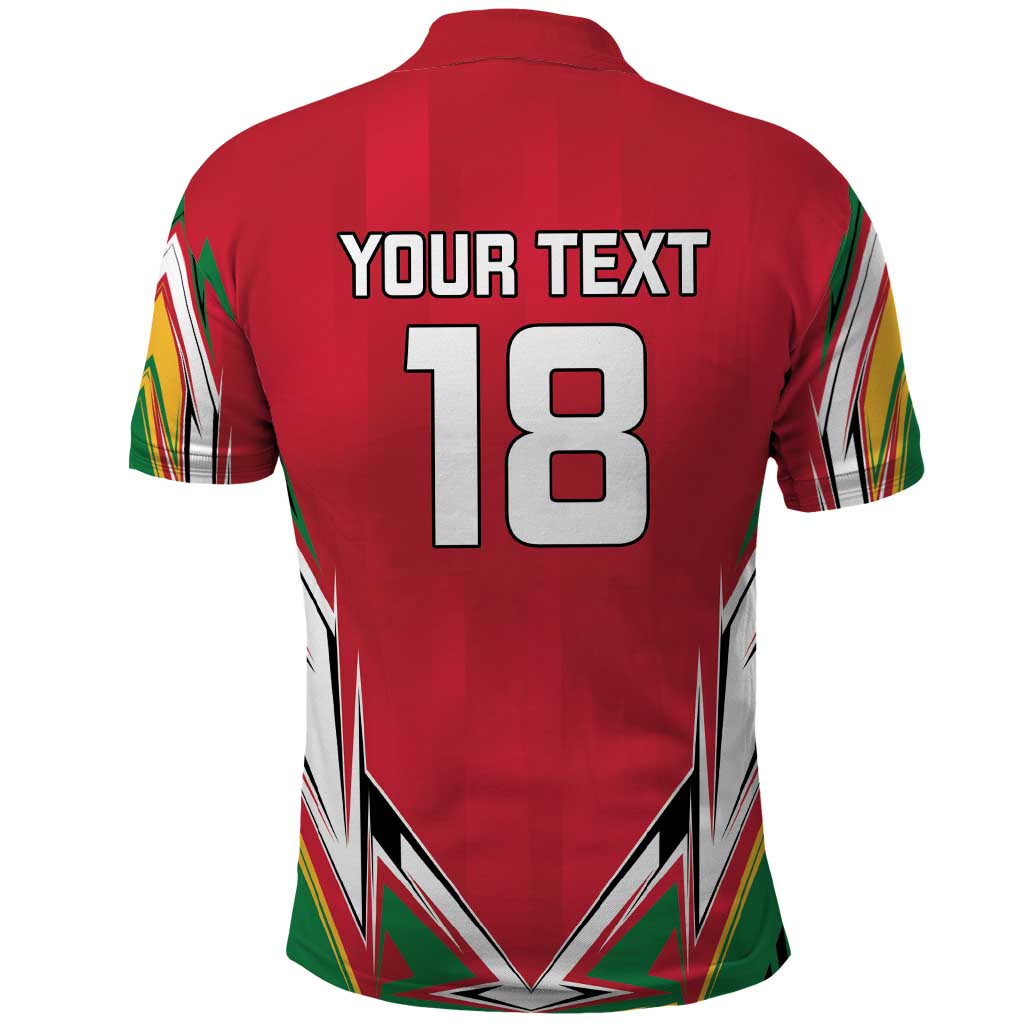 Custom Guyana Cricket Spirit Polo Shirt Amazon Warriors Inspired LT18