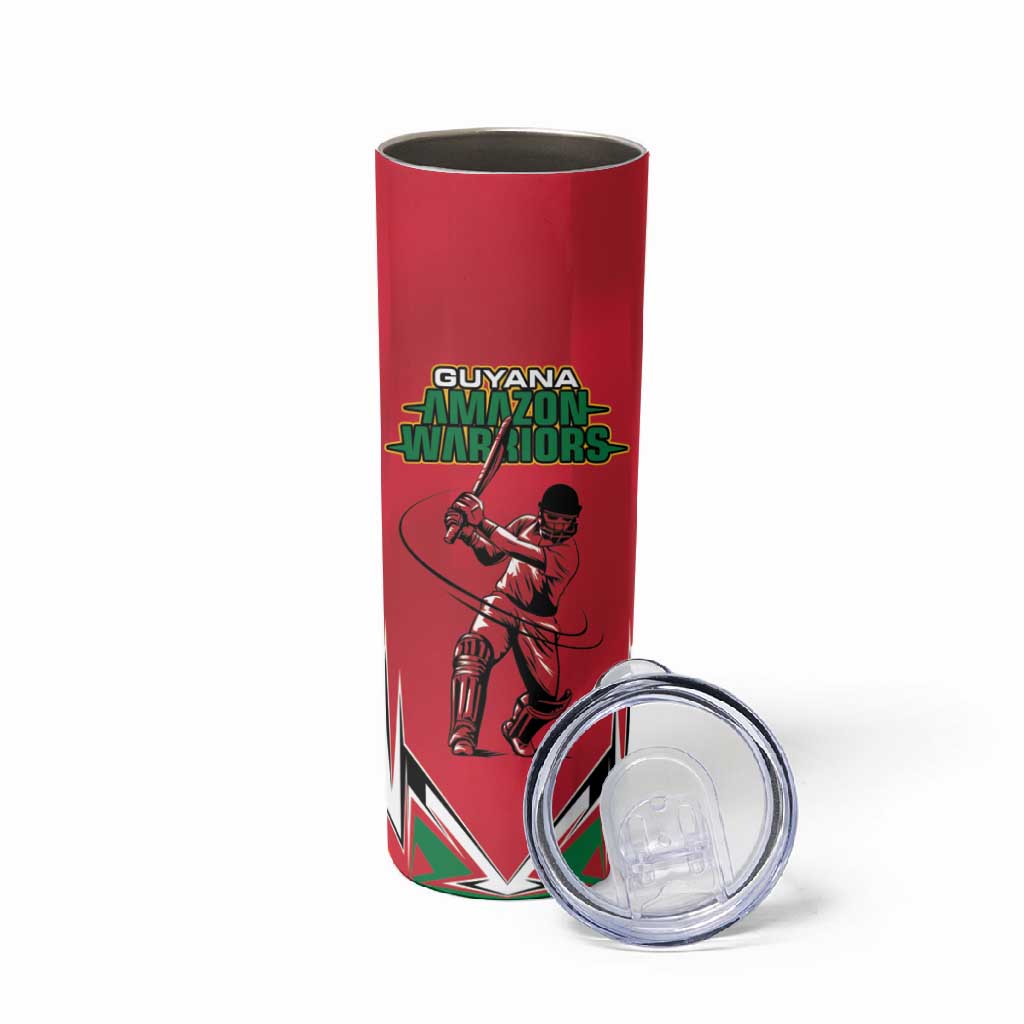 Guyana Cricket Amazon Warriors Custom Skinny Tumbler Go Champion LT18