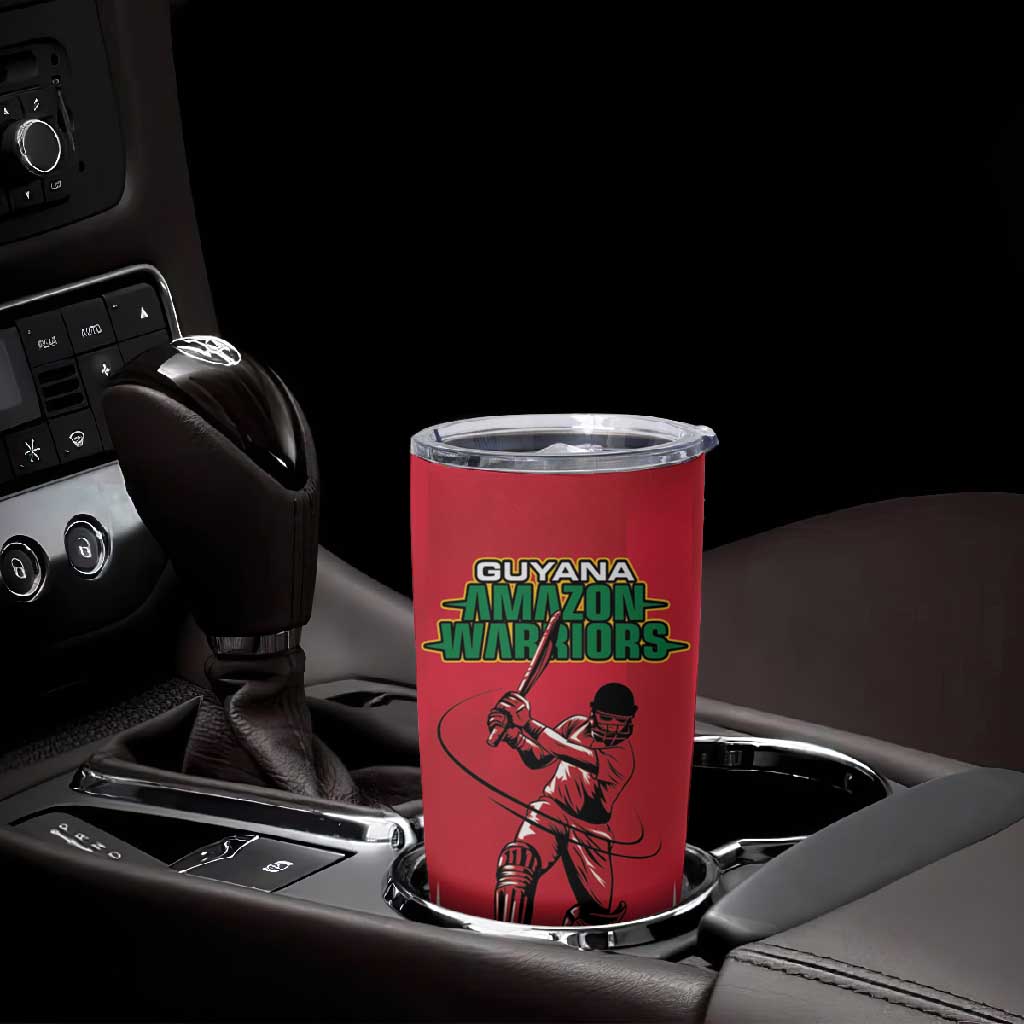 Guyana Cricket Amazon Warriors Custom Tumbler Cup Go Champion LT18