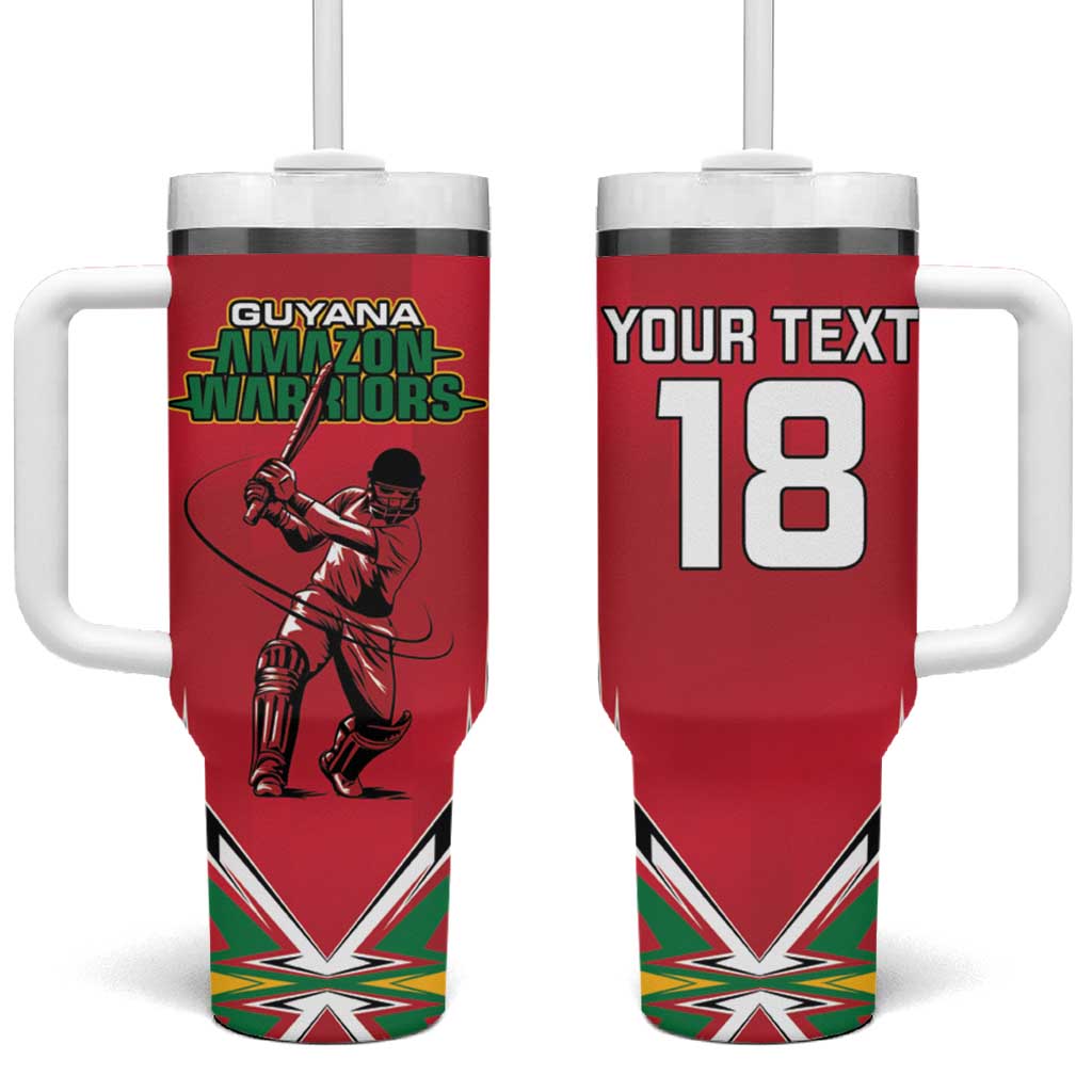 Guyana Cricket Amazon Warriors Custom Tumbler With Handle Go Champion LT18