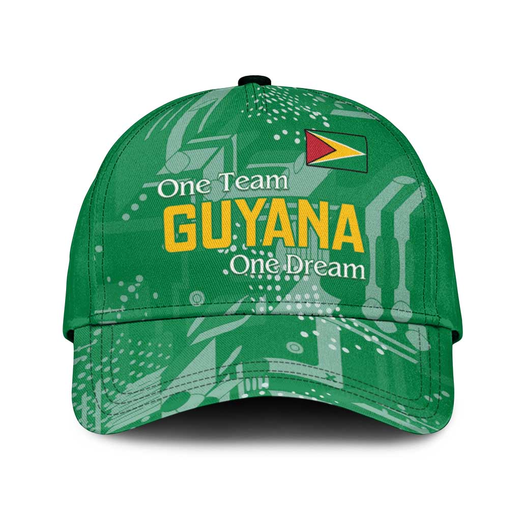 Guyana Football Classic Cap One Team One Game Green Version LT18