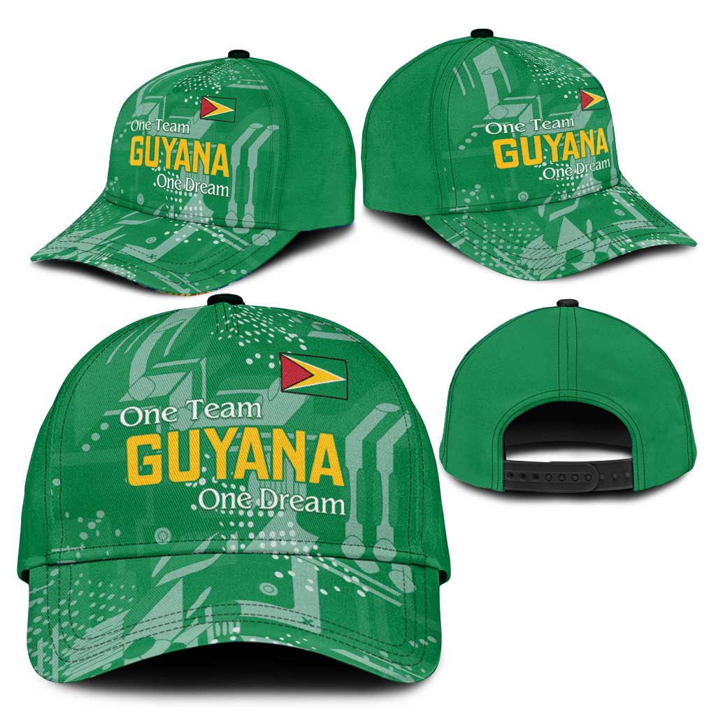 Guyana Football Classic Cap One Team One Game Green Version LT18