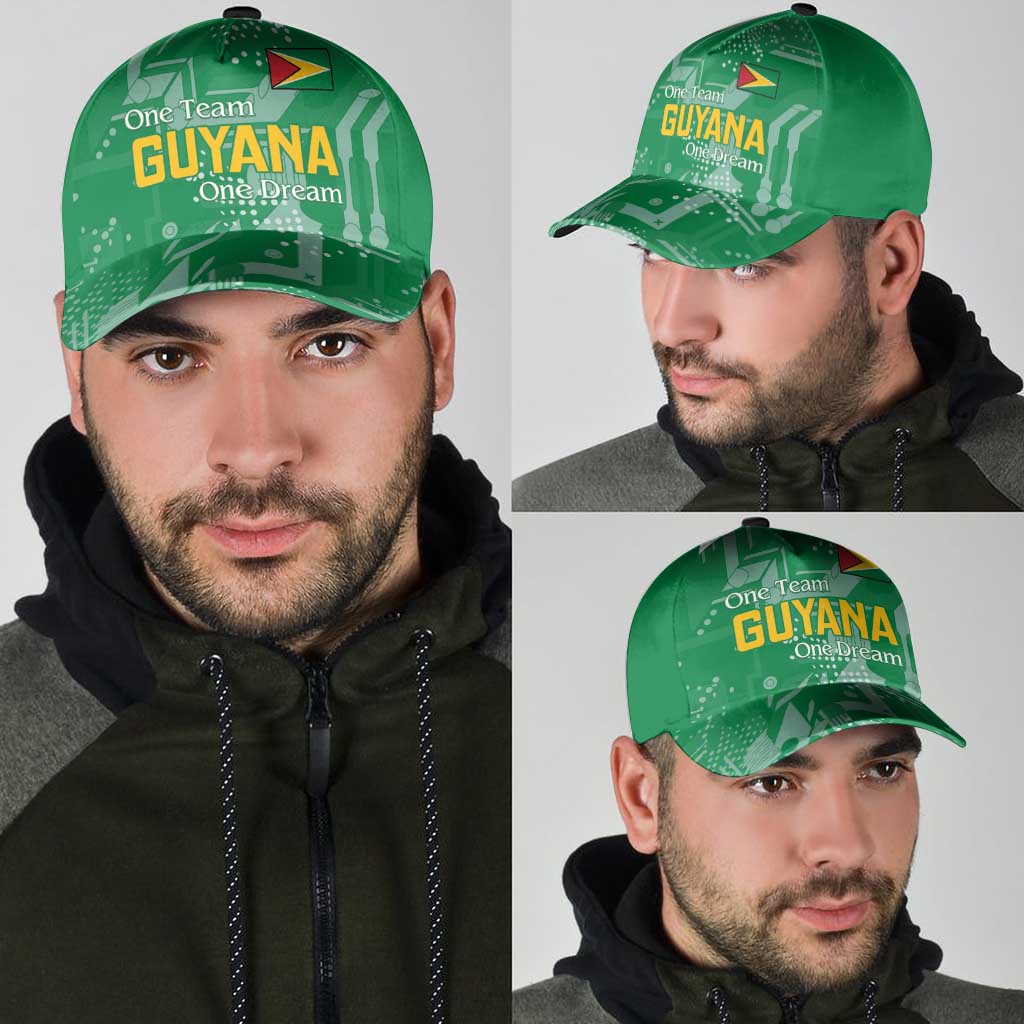 Guyana Football Classic Cap One Team One Game Green Version LT18