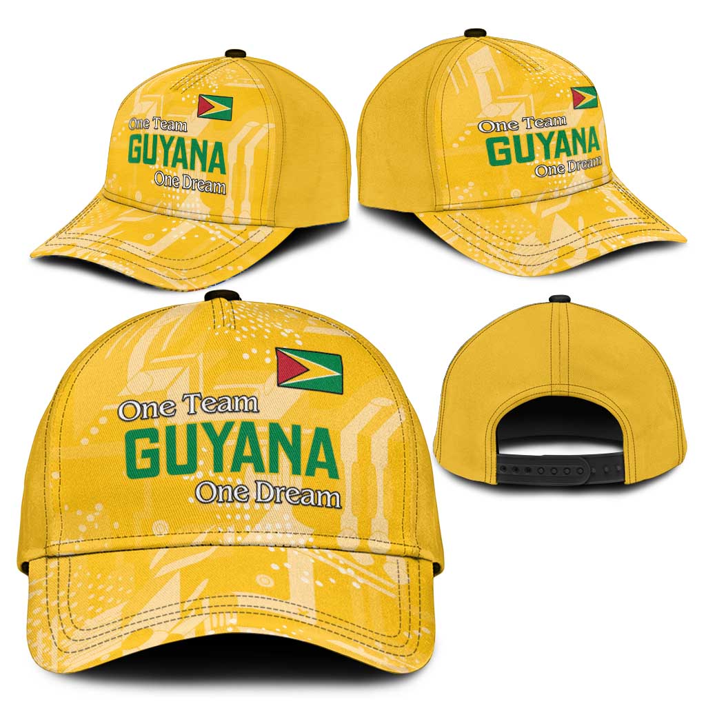 Guyana Football Classic Cap One Team One Game Yellow Version LT18