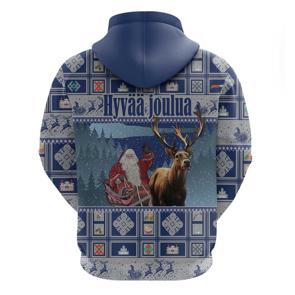 Finland Joulupukki Christmas Hoodie Mythology Hannunvaakuna LT18