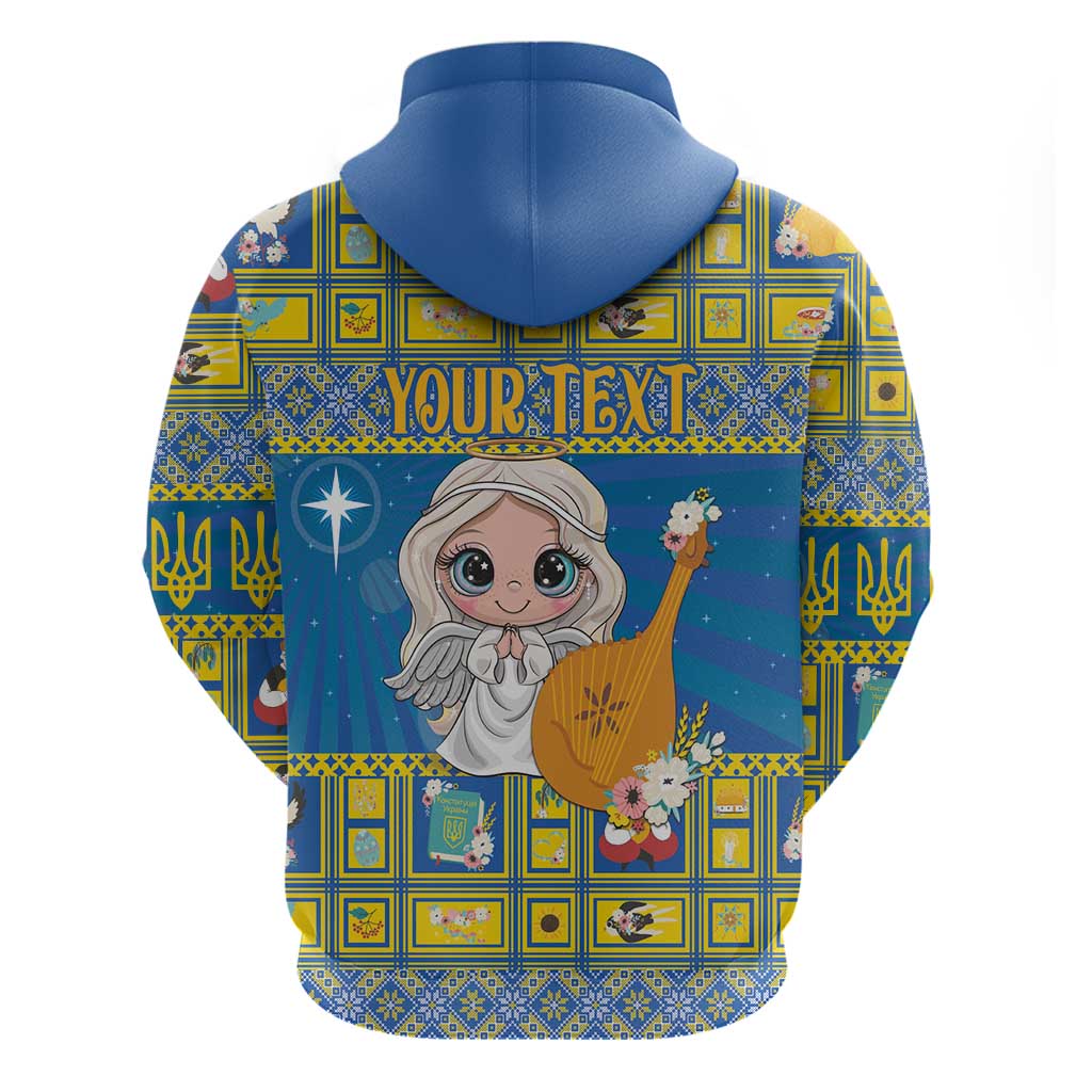 Personalized Ukraine Christmas Hoodie Star of Bethlehem With Angle Funny LT18
