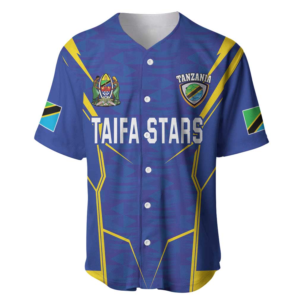 Custom Afro Tanzania Football Baseball Jersey Taifa Stars Go Champion LT18