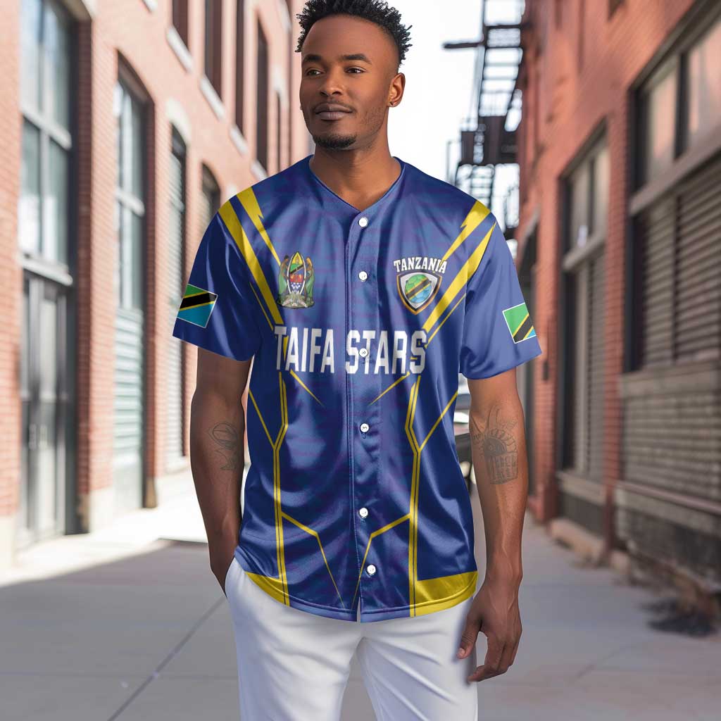 Custom Afro Tanzania Football Baseball Jersey Taifa Stars Go Champion LT18