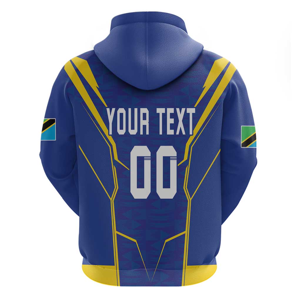 Custom Tanzania Football Hoodie Taifa Stars Sporty Style LT18
