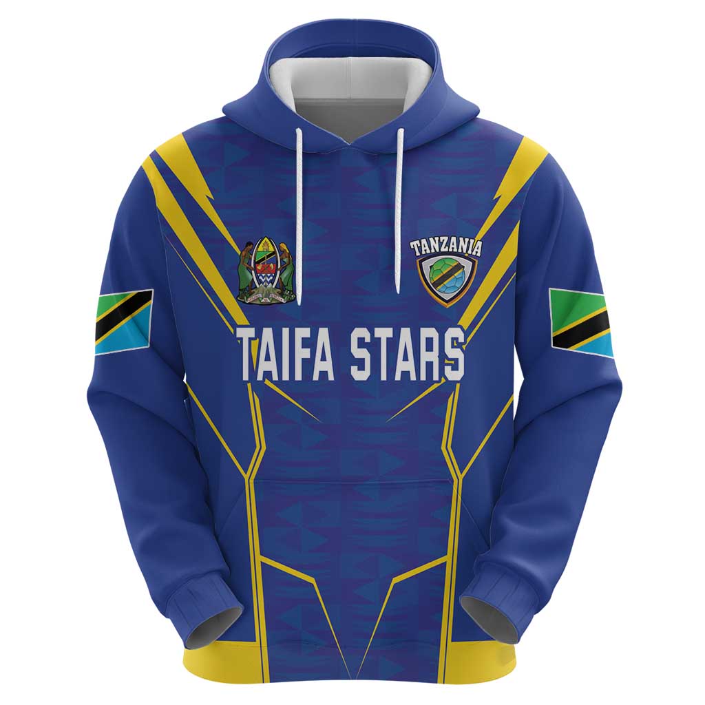 Custom Tanzania Football Hoodie Taifa Stars Sporty Style LT18