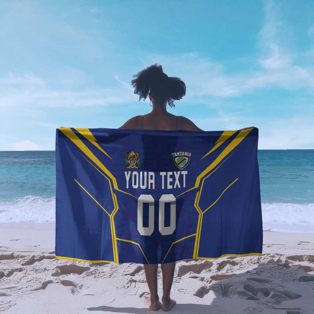 Custom Afro Tanzania Football Sarong Taifa Stars Go Champion LT18